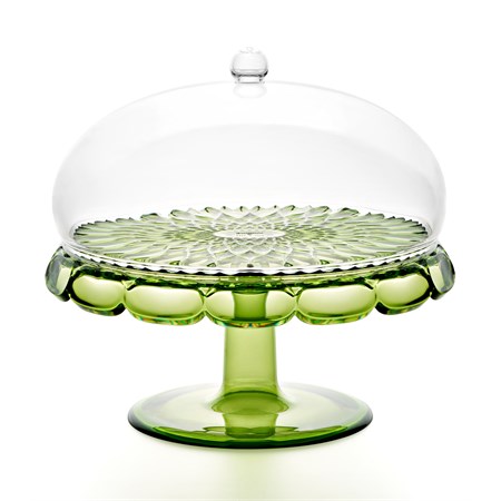 alzata con campana vanity verde ninfea